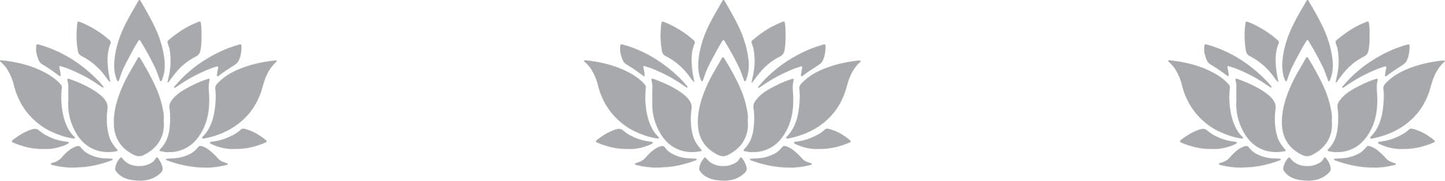 Lotus Leaf Glass Safety Decals - The Creative Print Co.