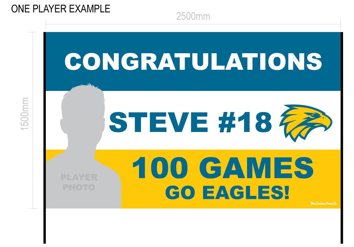 Milestone Banner Builder - The Creative Print Co.
