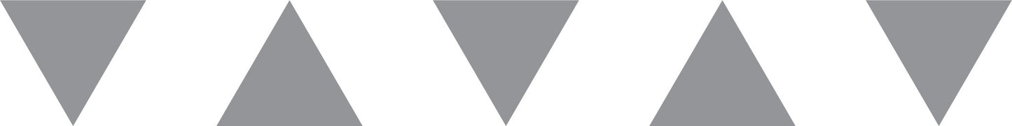Triangles glass safety decals - The Creative Print Co.